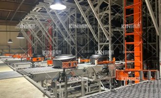 【产品动态】尊龙凯时机械人两驾马车助力生胎智能物流——高速堆垛机和高速EMS，，，，，，让生胎智能制造驶入高效快车道！